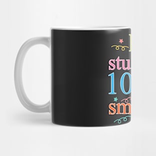 My Students Are 100 Days Smarter Stars Happy Schoo Mug